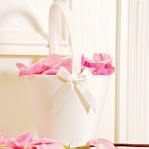 Sweet Bow Flower Basket