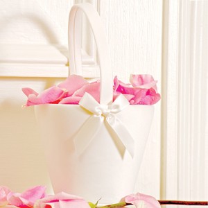 Sweet Bow Flower Basket